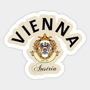 Vienna Austria Sticker
